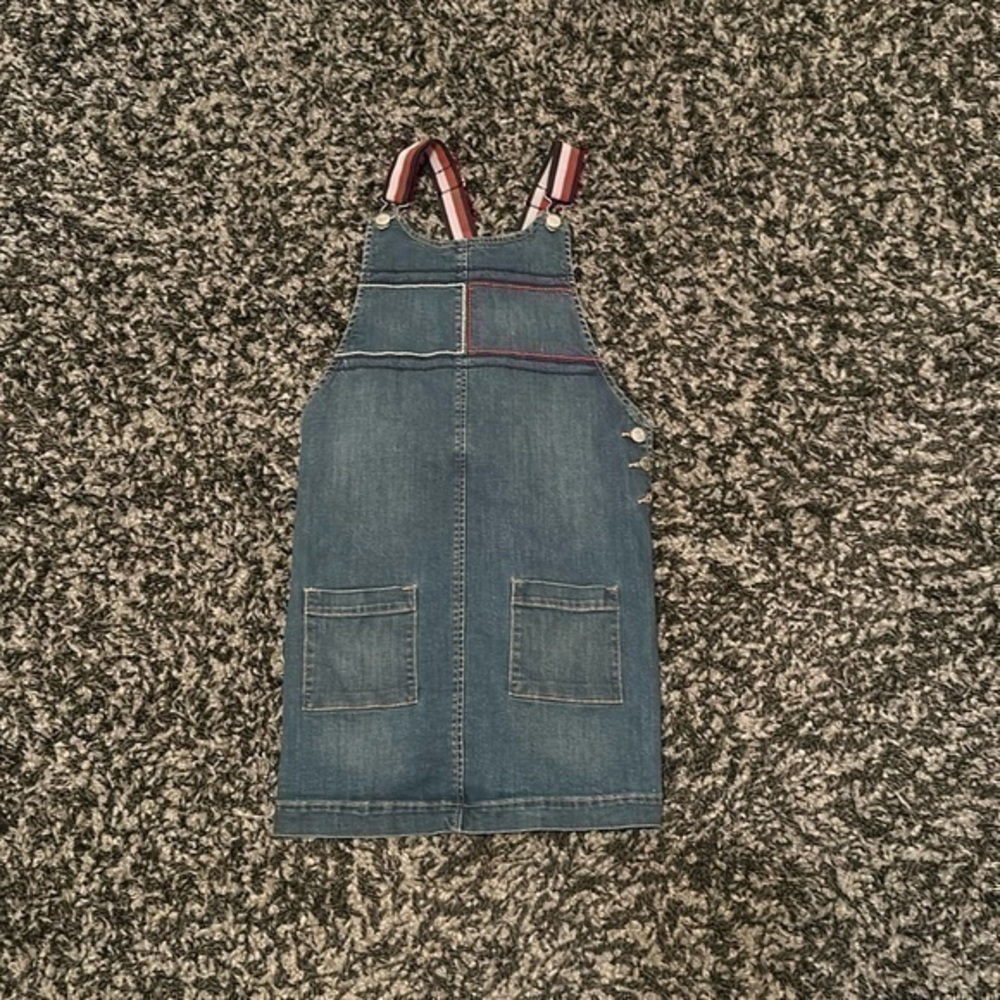 Tommy Hilfiger Kid’s Denim Overall Dress